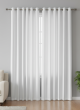 CASSIDY EYELET CURTAIN WHITE